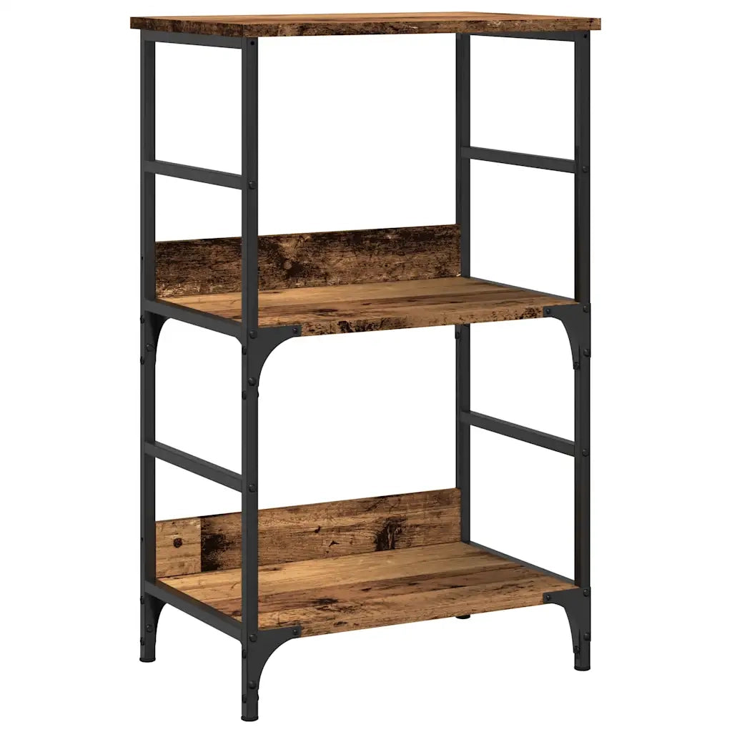 Libreria Legno Antico 50x33x82 cm in Legno Multistrato 857464
