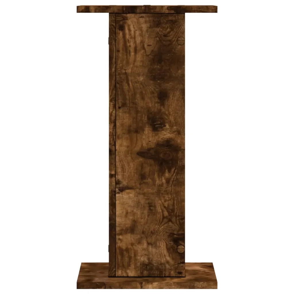 Portavasi mobili per fiori set da 2 legno ingegnerizzato marrone 02_0045307