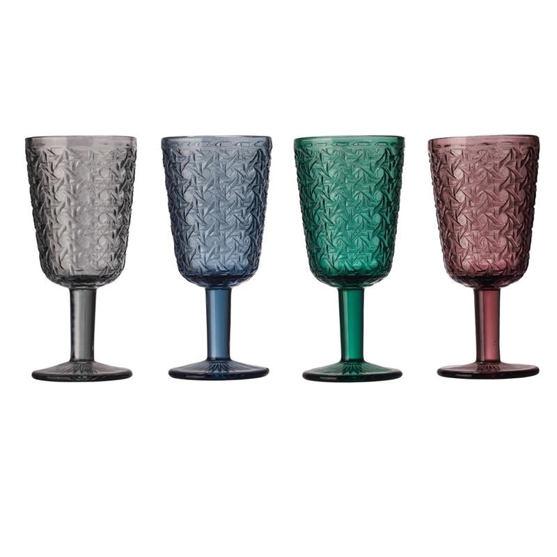 MA MAISON CALICE IN VETRO ''POTTERY'' 300ML  - ASSORTITO