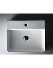 BOTENE-S lavabo da appoggio 50x42x12 cm in ceramica