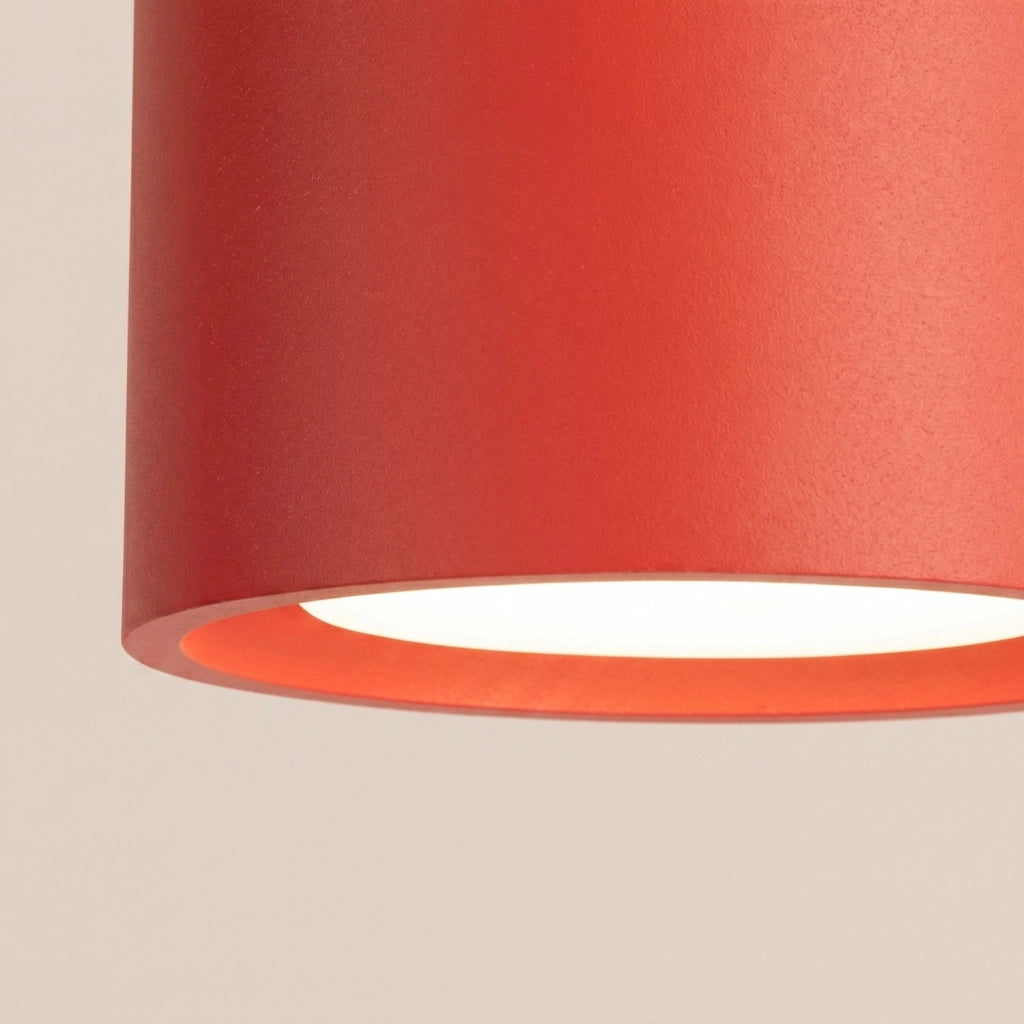 Plafoniera MODO 1 rosso Gx53