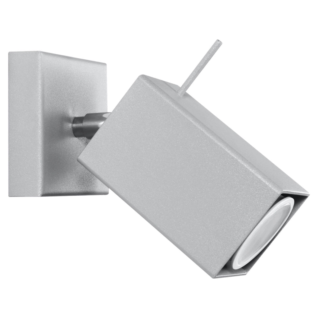 Applique BRAVEA 1 luce grigio metallo GU10 Pure Lume