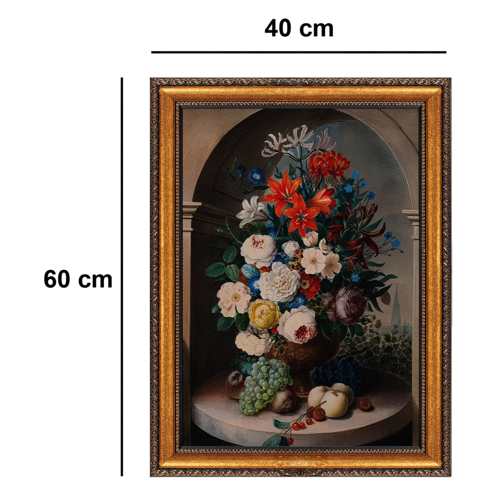 Naseza, Quadro Materiale Struttura in Tessuto, 40x60h cm Multicolore