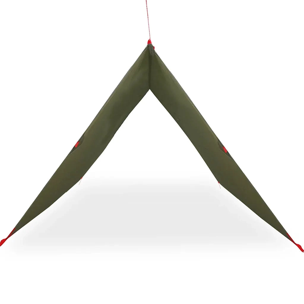 Telone da Campeggio Verde Oliva 406x306 cm Impermeabile 4009597