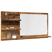 Mobile da Bagno Legno Antico 90x11x45 cm in Truciolato 856262