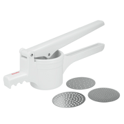 Schiacciapatate Plastica Abs 3 Dischi Inox Pressy - Metaltex