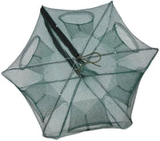 Retrattile Visnet in Nylon Duro - Automatico - Opvougbile - 6 Fori - Pescato/Gambette/Cravalli - Dimensioni 58 x 22 cm