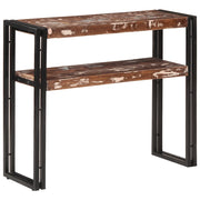 Tavolo Consolle | Tavolo d'Ingresso 90x30x75 cm in Legno Massello di Recupero