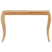 Tavolo Consolle in Legno Massello di Mango 118x38x76 cm 247115