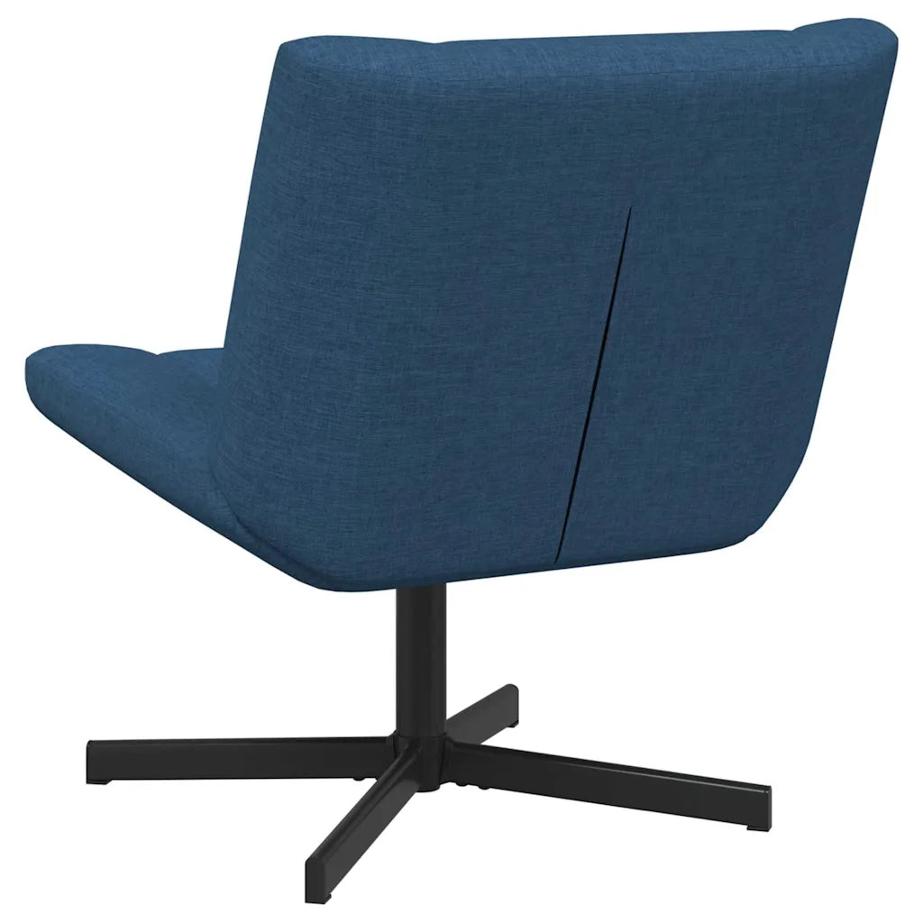 Sedia girevole Blu 63 x 75 x 76 cm Tessuto CFW3004311
