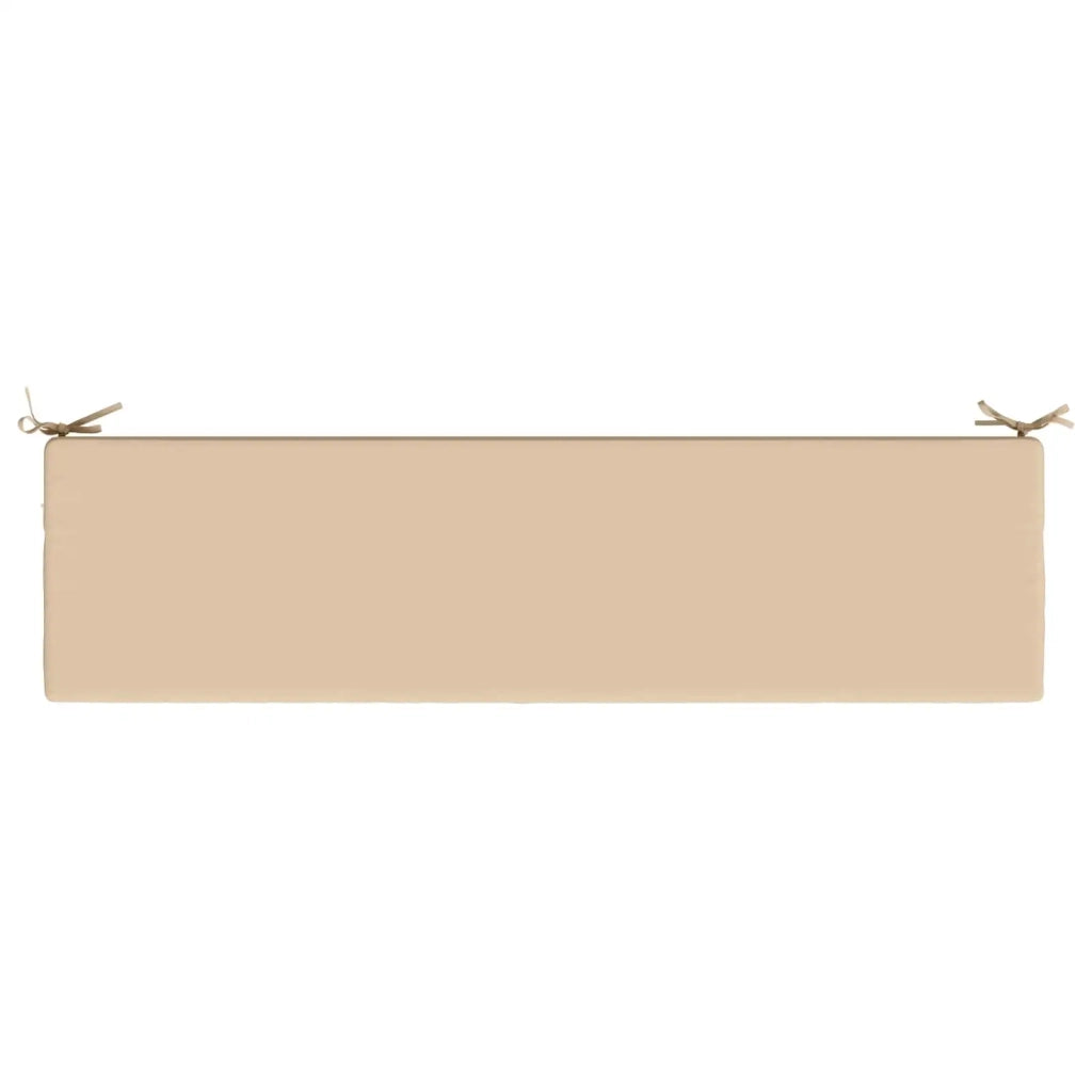 Cuscini per Panchina a 2 Pezzi SOEST 2 pz 100% Poliestere Crema 949915