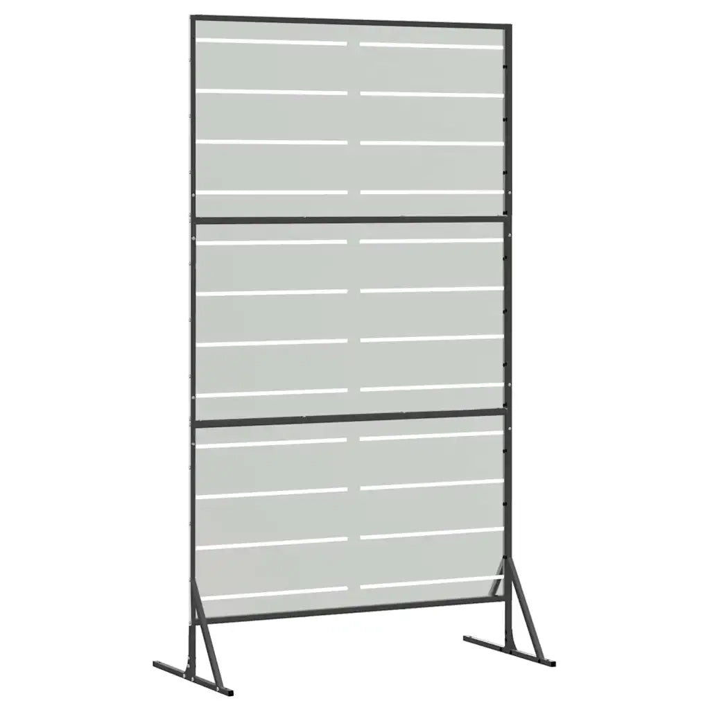 Schermo per Privacy Grigio 100 x 50 x 180 cm Acciaio CFW7309471