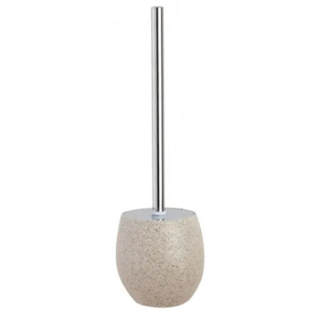 PORTASCOPINO IN POLIRESINA MODELLO STONE DIM.CM (LXHXP):12X12X37 GRIGIO     Idroweb