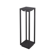 Lanterna Home solare grigio scuro a led da 2,2w a batteria IP54 Zafferano