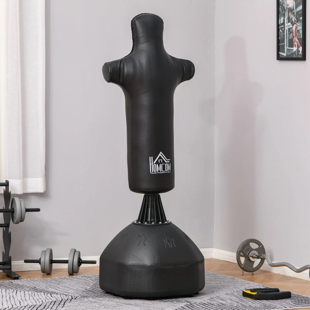 Sacco da boxe in piedi 180cm ¨C zephmum ¨C nero