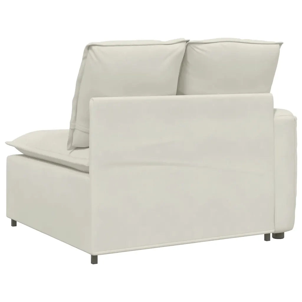 Modulo Terminale Bracciolo Divano Modulare con Cuscini-Sofa Modulare-Divanetto 100 cm 515238