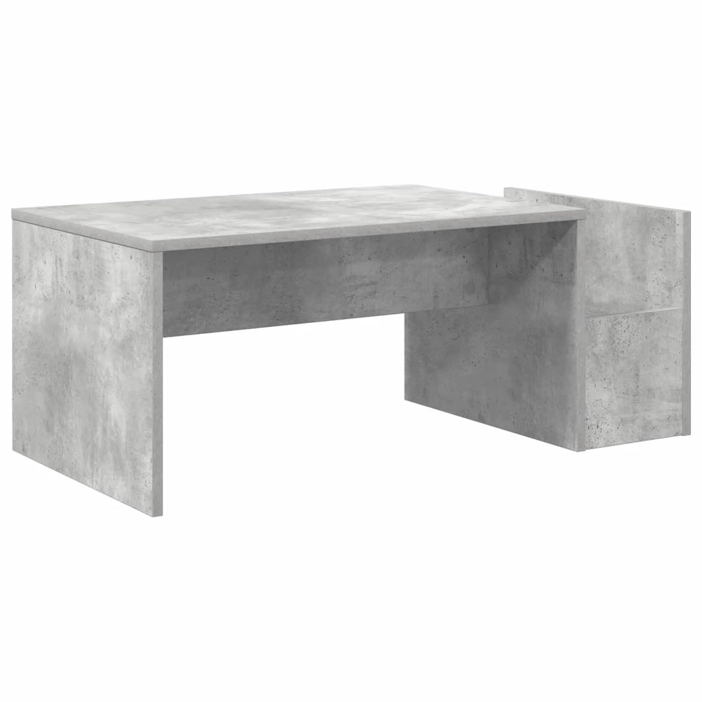 Tavolino da salotto Grigio cemento 90 x 45 x 35 cm 8000175