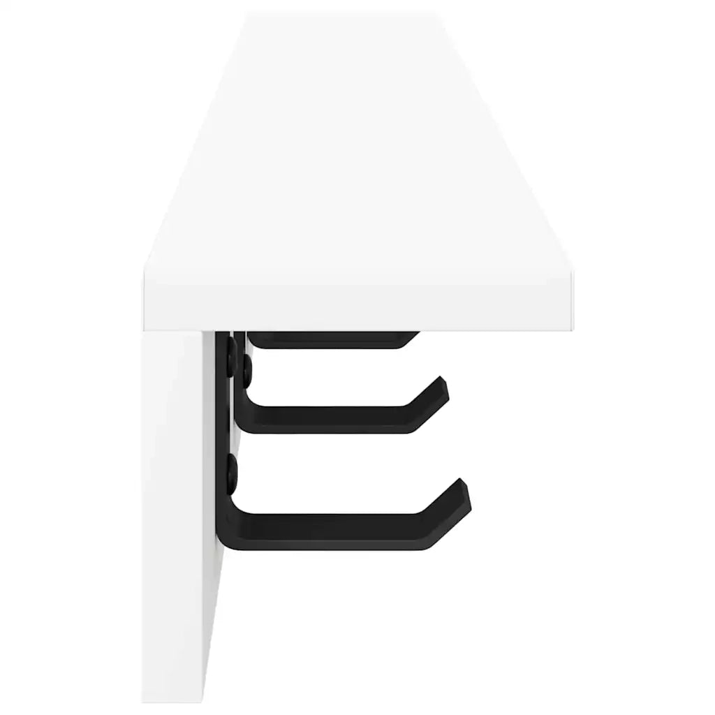 Appendiabiti a muro Bianco 60 x 10,5 x 10,5 cm CFW4706157