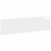 Testiera da Muro ARNHEM Bianco Lucido Legno ingegnerizzato 896709