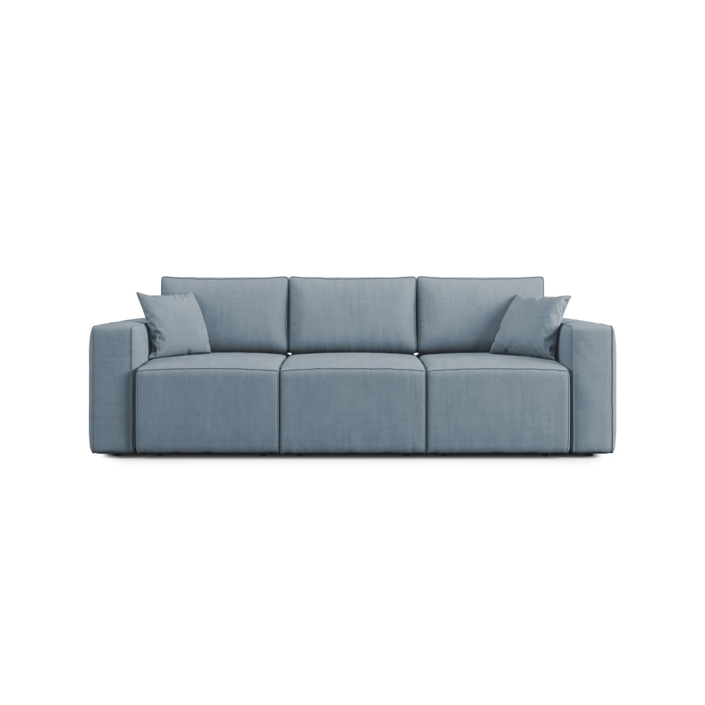 Morfeo Divano 3 sedute tessuto impermeabile 245 cm carta da zucchero