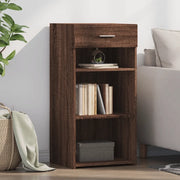 Credenza-Buffet-Armadio da cucina Rovere Marrone 45x42,5x93 cm in Legno Multistrato