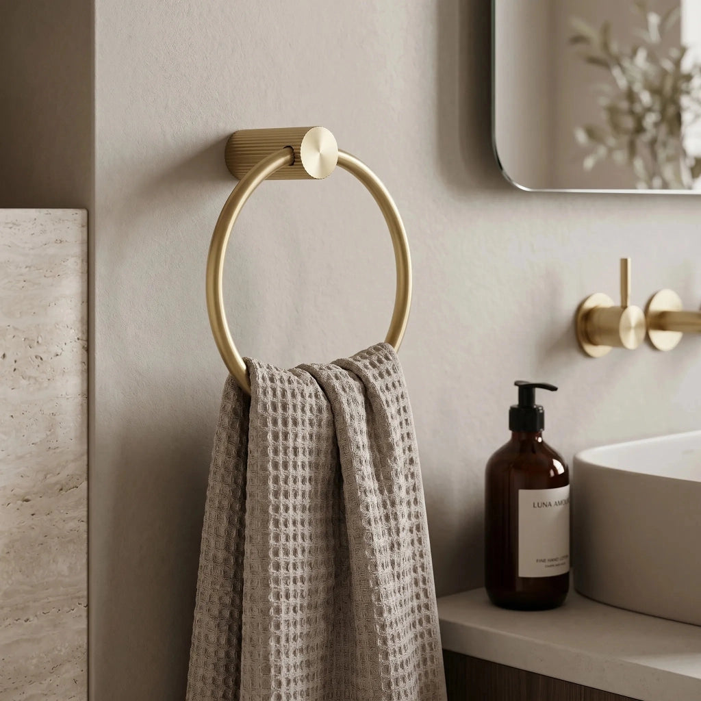 Appendino Da Bagno Ring 64106 Solo Brush Gold