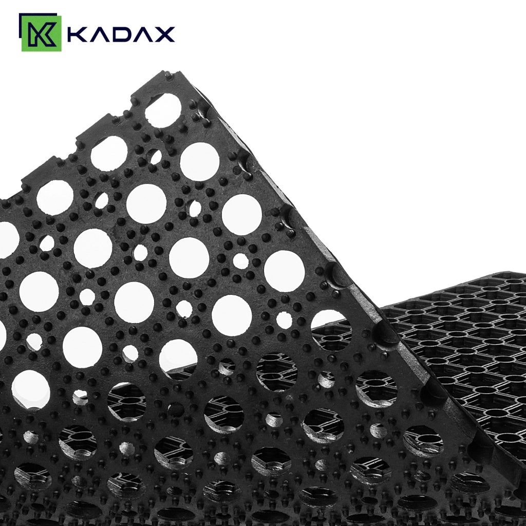 Zerbino d'ingresso KADAX, tappetino universale per scarpe, 150x100 cm, gomma