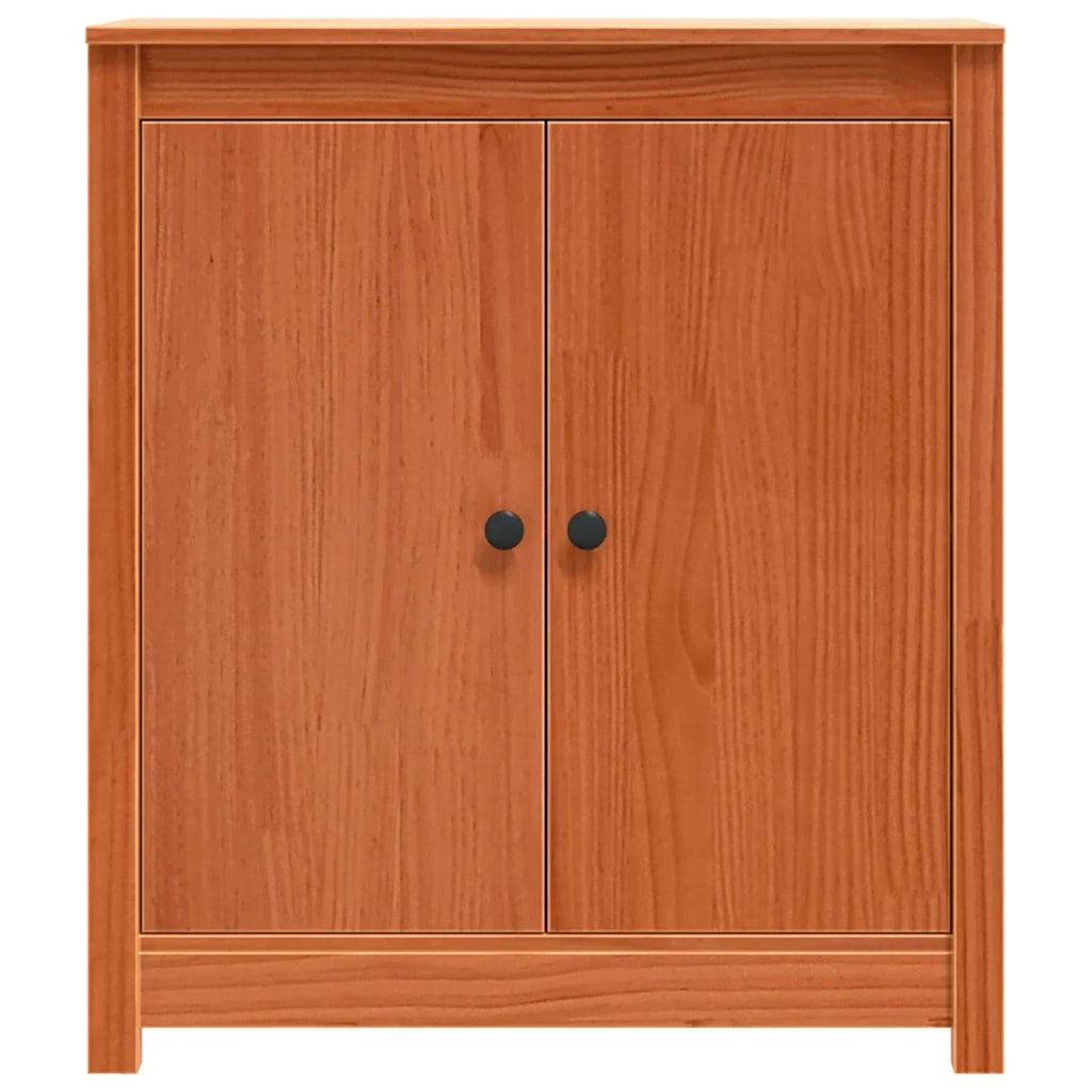 Credenza-Buffet-Armadio da cucina Marrone cerato 70 x 35 x 80 cm Pino massello