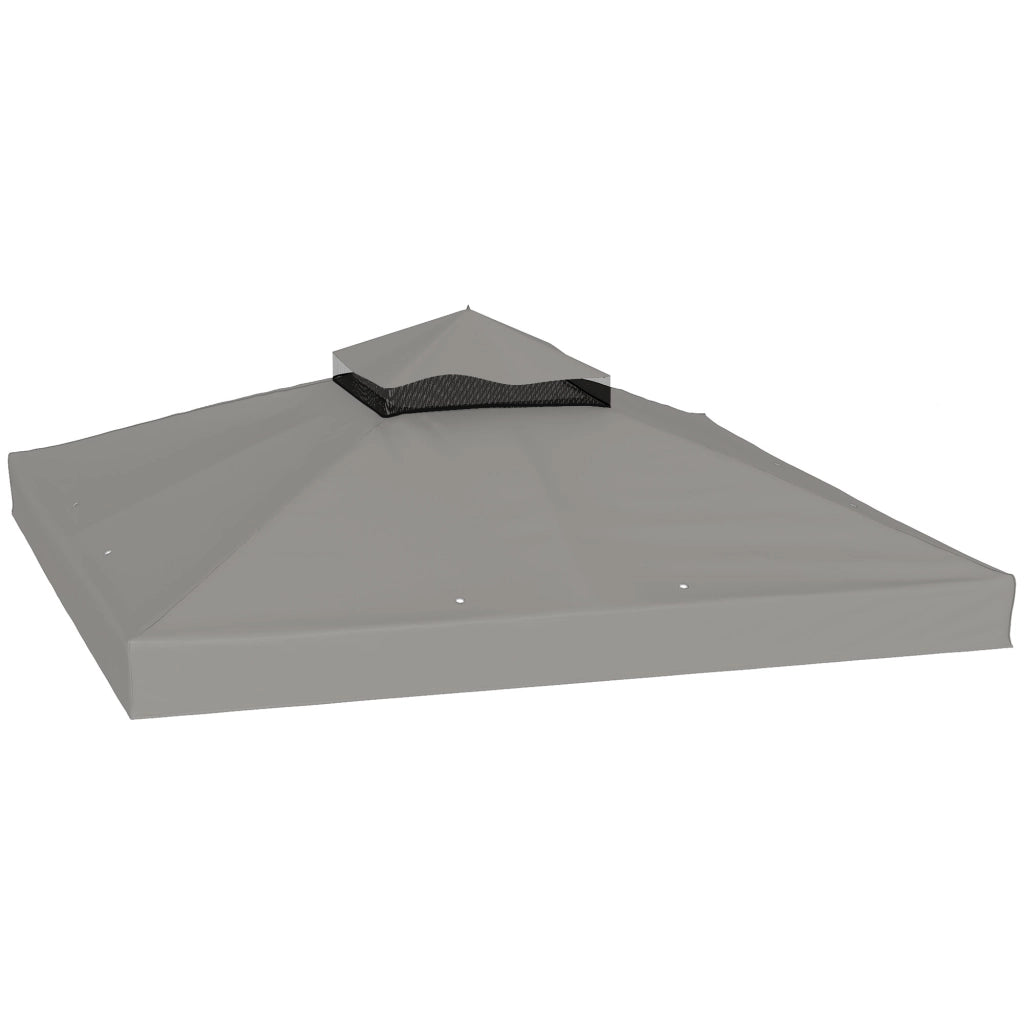 Tenda da giardino ¨C zephmum ¨C 3x3 m grigio UPF30+