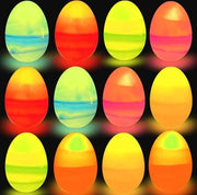 Decorazione di Pasqua con Lampioncini LED a forma di uovo - Illuminazione multifunzionale a forma di uovo per creare un'atmosfera festiva
