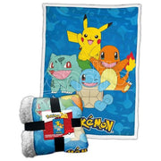 Pokemon POK579 Coperta Sherpa Happy Crew 100x150cm