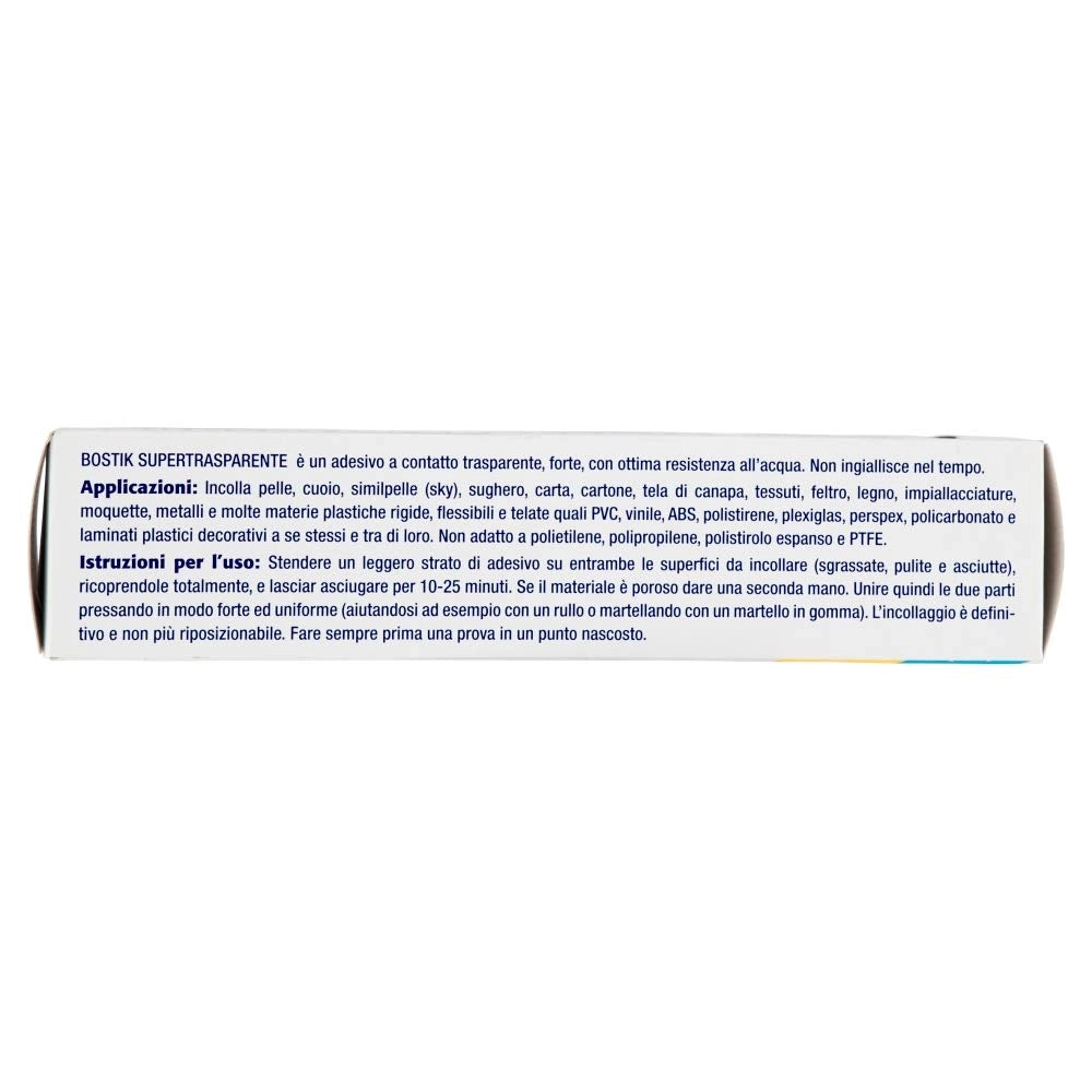 Colla Supertrasparente 125 Gr Bostik