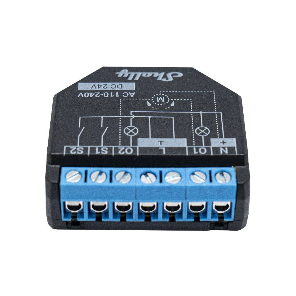 Shelly Plus 2PM - Centralina Domotica WiFi per automazione motori