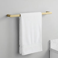 Set Accessori Da Bagno Mati Brush Gold 4 Pezzi