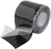 Nastro di isolamento in silicone nero da 5 cm x 3 m - Nastro adesivo per riparazione di tubi idraulici e cavi