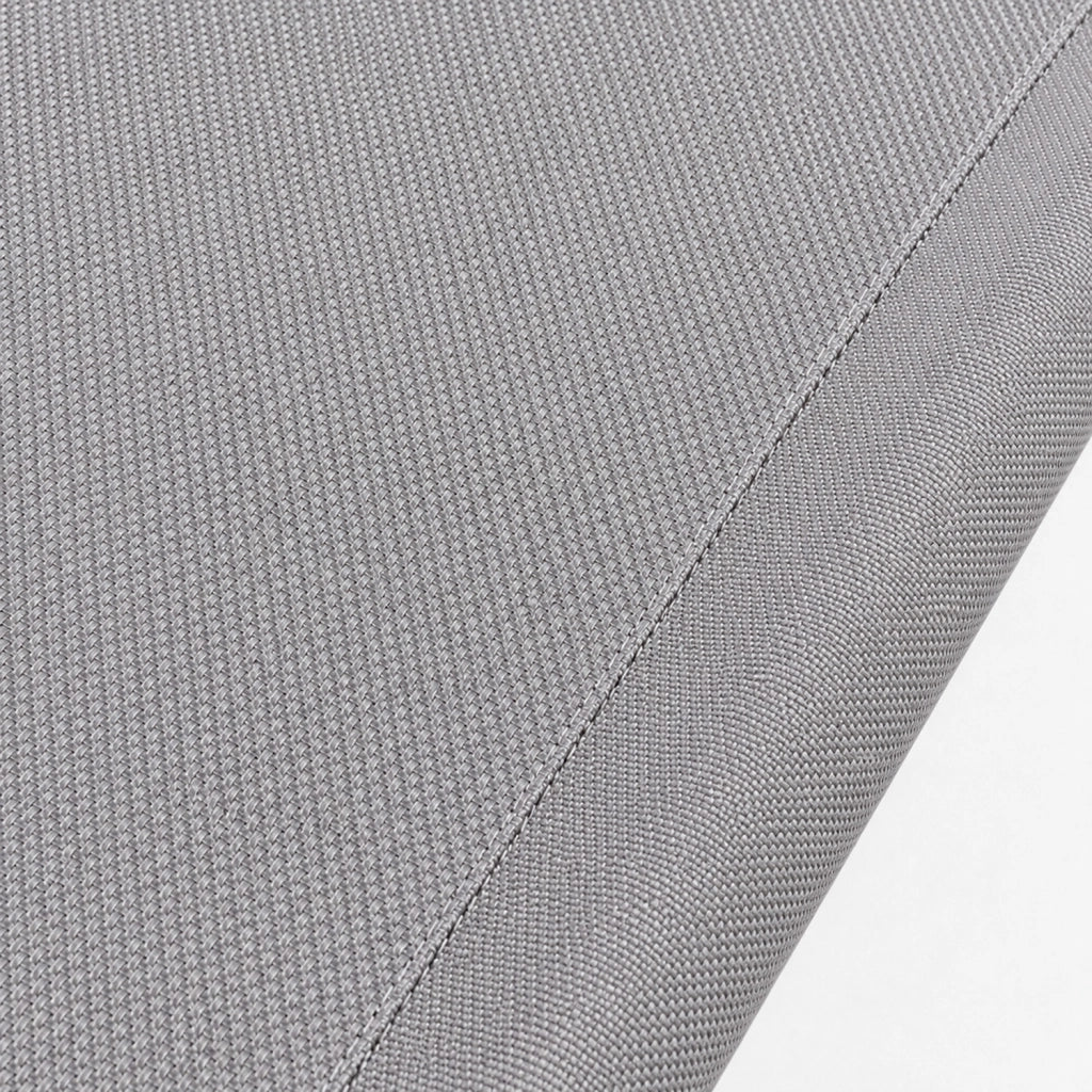 Poltrona Sdraio A Dondolo Basculante Per Giardino E Piscina Con Poggiatesta Removibile Telaio In Metallo Textilene Traspirante Ergonomica Da Esterno 73 x 150 x 93 Cm Grigio