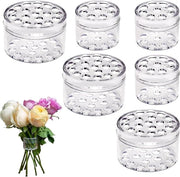 Ikebana bloemhouder a 6 spirali con 2 misure - vaso per fiori DIY - contenitore trasparente in plastica - Kunststof