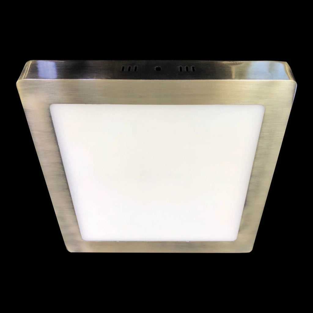 LÚZETE - DOWNLIGHT SUPERFICIE QUADRATA LED 18W 4000K PELLE