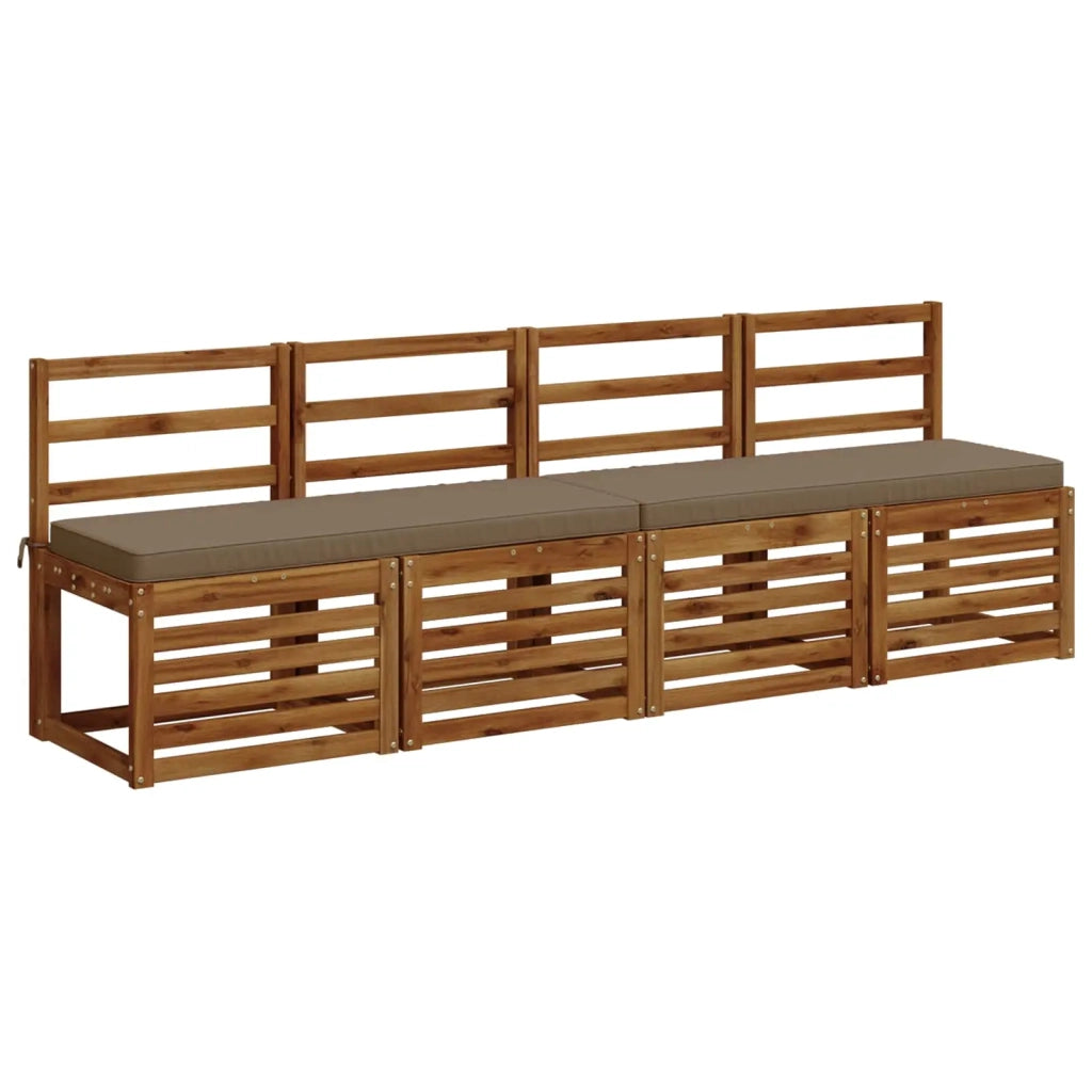 Cuscini per Panchina a 2 Pezzi VUGHT 2 pz 100% Poliestere 951173