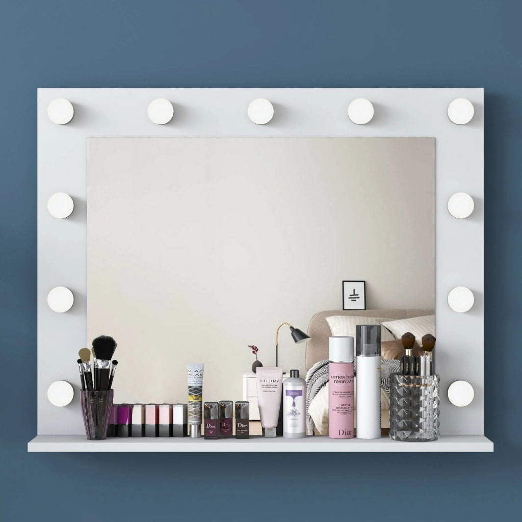 Alkarb, Cassettiera 13 Cassetti, 44.5x120x79.8h cm Bianco