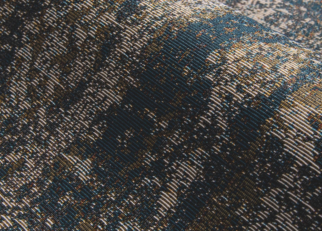 Tappeto Passatoia Tessuto Jacquard Linea Emozioni Disegno Persia Blu - 57x320 - Blu