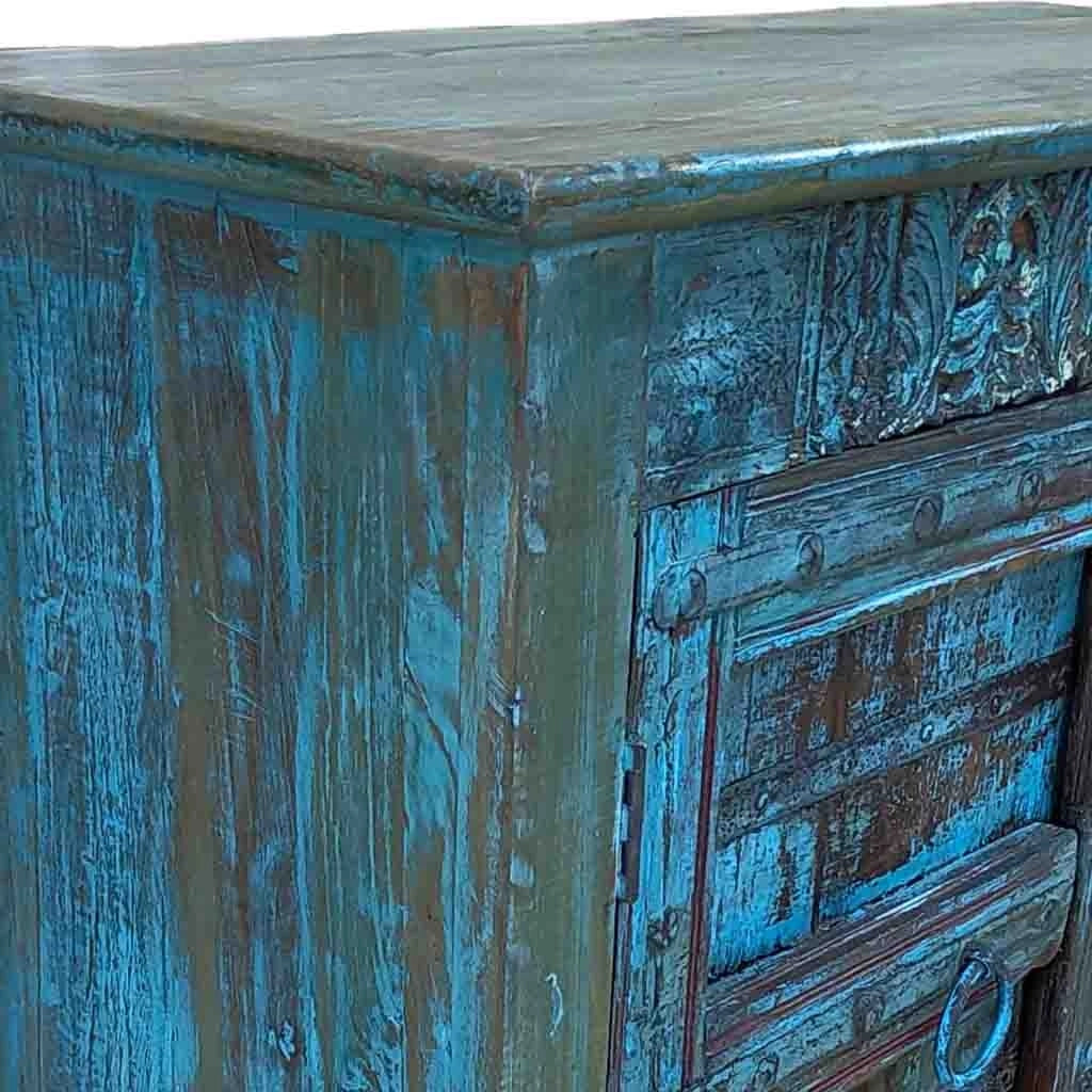 Credenza in legno fatta a mano 117x50x89h cm