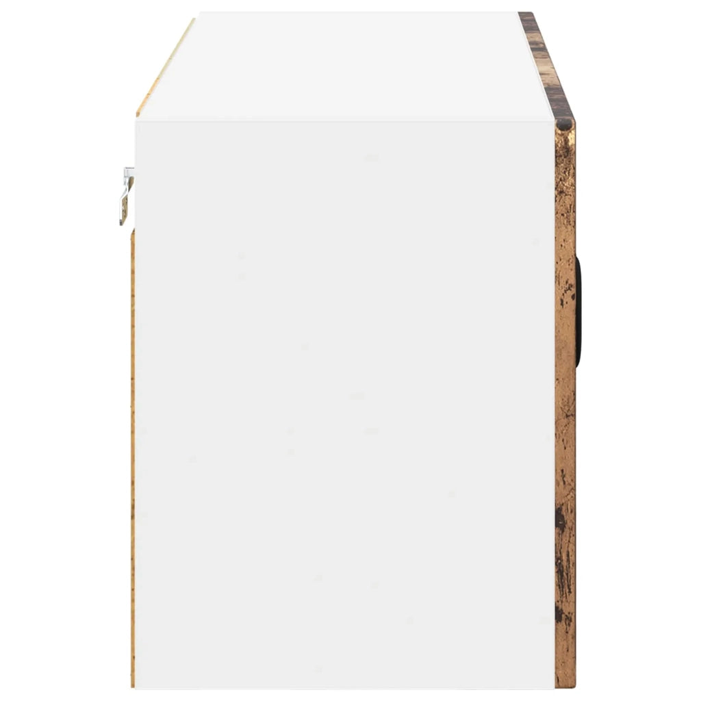 Armadietto a muro LUCCA Legno antico 80 x 31 x 40 cm 884942