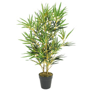 Albero BambÃ¹ Artificiale 368 Foglie 80 cm Verde