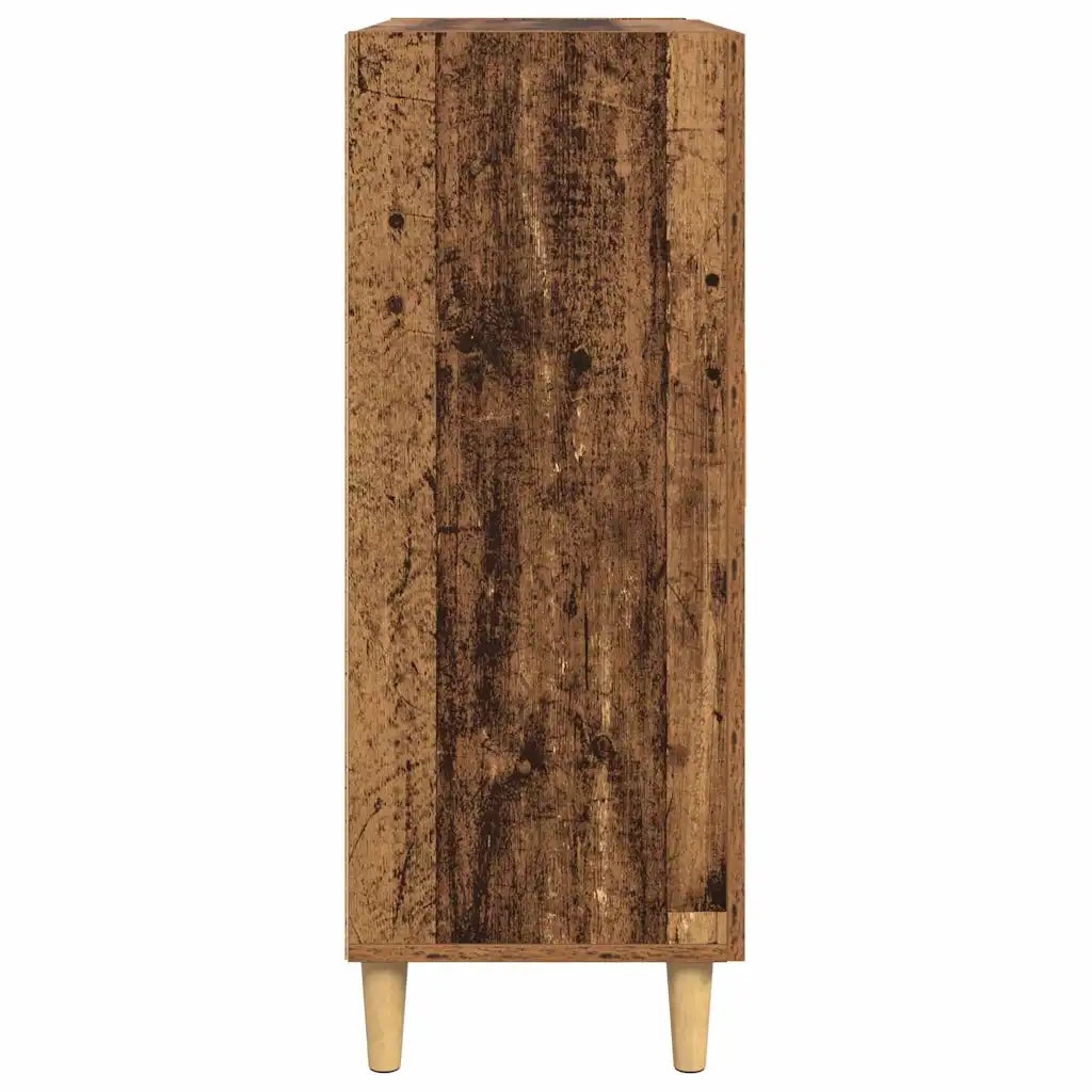 Credenza-Buffet-Armadio da cucina Legno vecchio 34 x 69.5 x 90 cm Legno multistrato