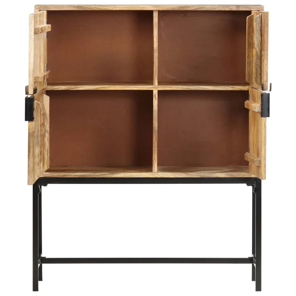 Credenza 80x30x100 cm in Legno Massello di Mango 285867