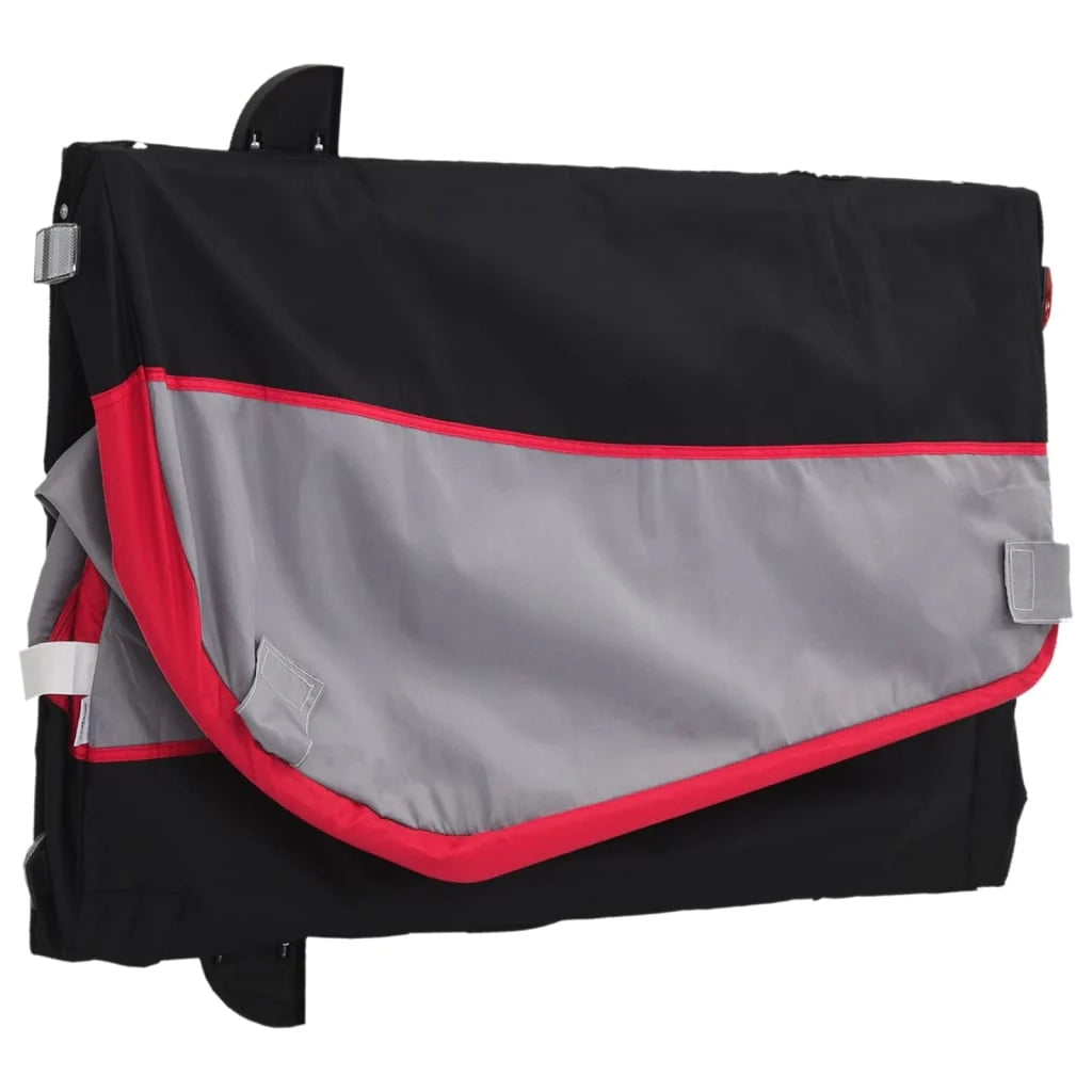 Rimorchio per trasporto biciclette 45 kg ferro rosso 02_0044186