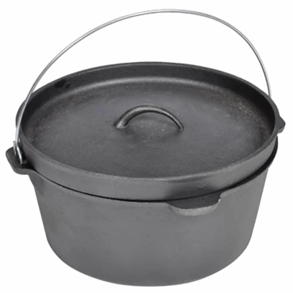 Pentola casseruola da campeggio in ghisa con coperchio CFW6318200