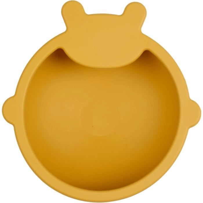 Bacinella - THERMOBABY - Silicone - Giallo Miele, antiscivolo e infrangibile