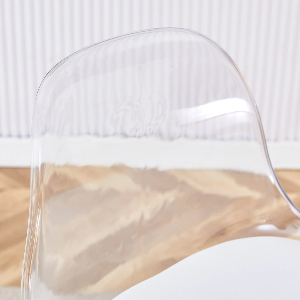 SGABELLI BAR Set da 2 pezzi Oro/Trasparente Metallo e Plastica